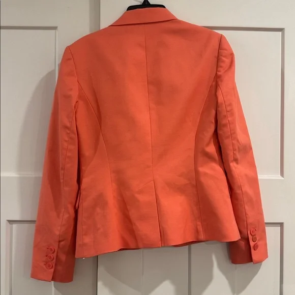Calvin Klein Coral Pink Women’s Blazer, Size 2 - Picture 2 of 11
